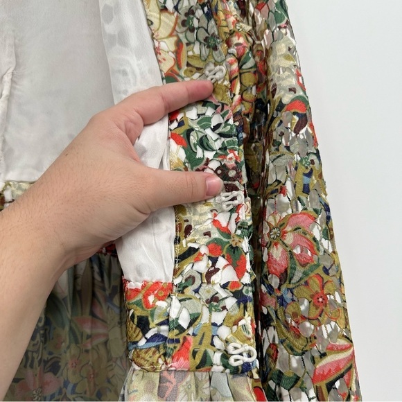 Soft Surroundings Ariege Jacket Beaded & Embroidered Lace Details Size M - Picture 5 of 7